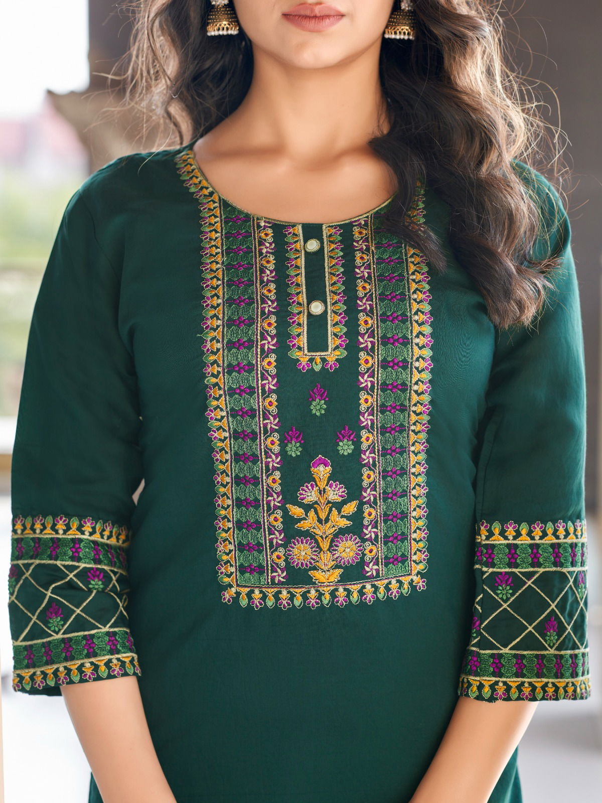 Dark Fantasy Vol 1 By Vaniska Roman Silk Embroidery Kurtis Wholesale Shop In Surat